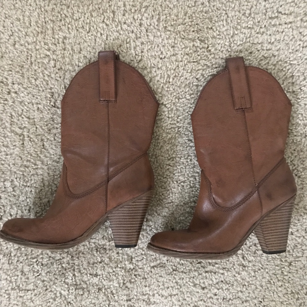 Just ran cowgirl boots